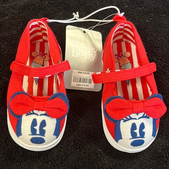 Disney Other - NWT Minnie Mouse Shoes -  SIZE 18-24m